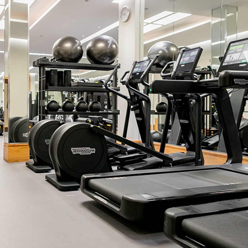 The Connaught Gym Treadmills