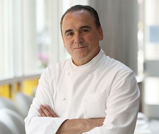 Portrait of Jean-Georges at The Connaught