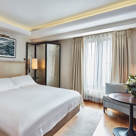 The Connaught Contemporary Superior Room Bedroom  View